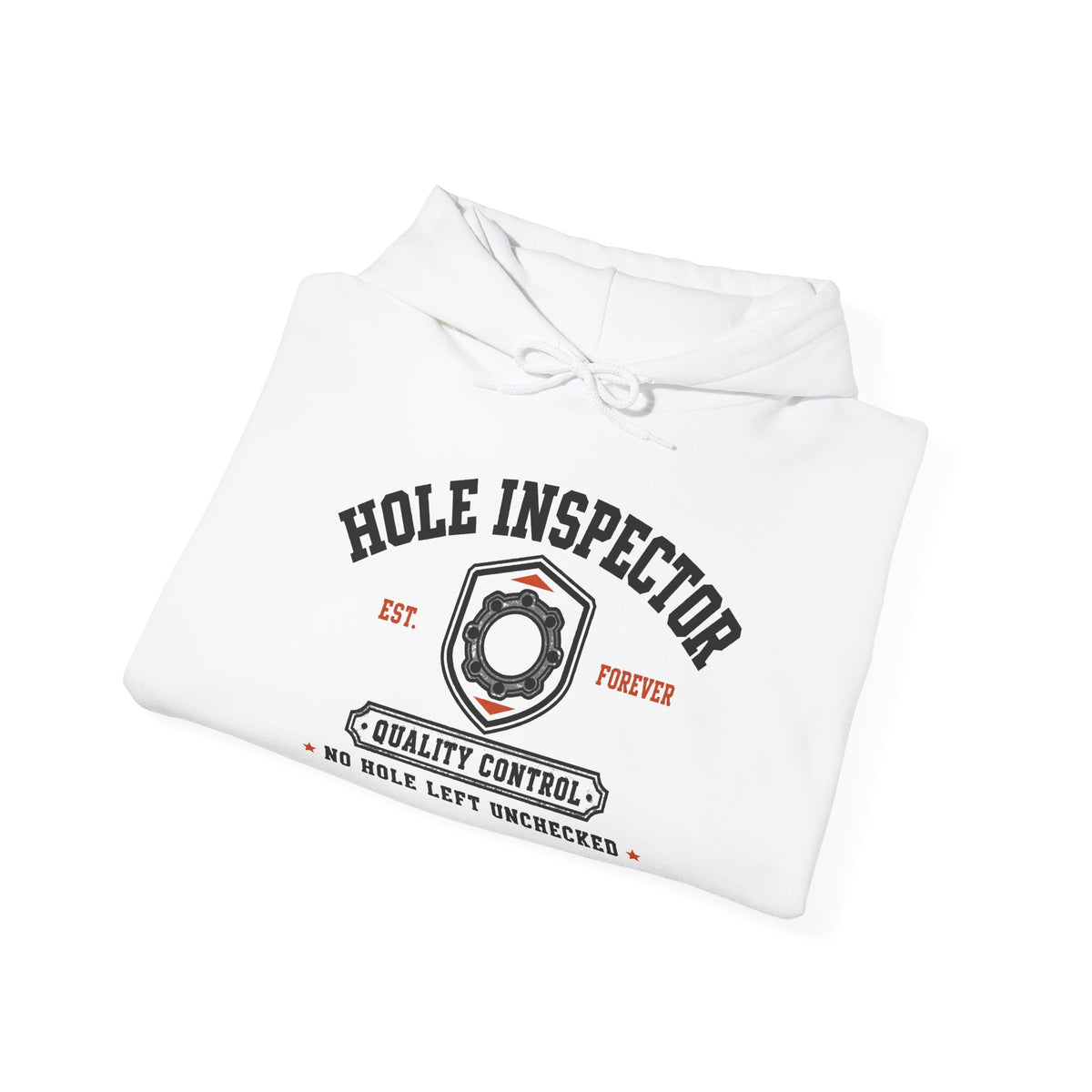 The Hole Inspector Front Graphic Hoodie