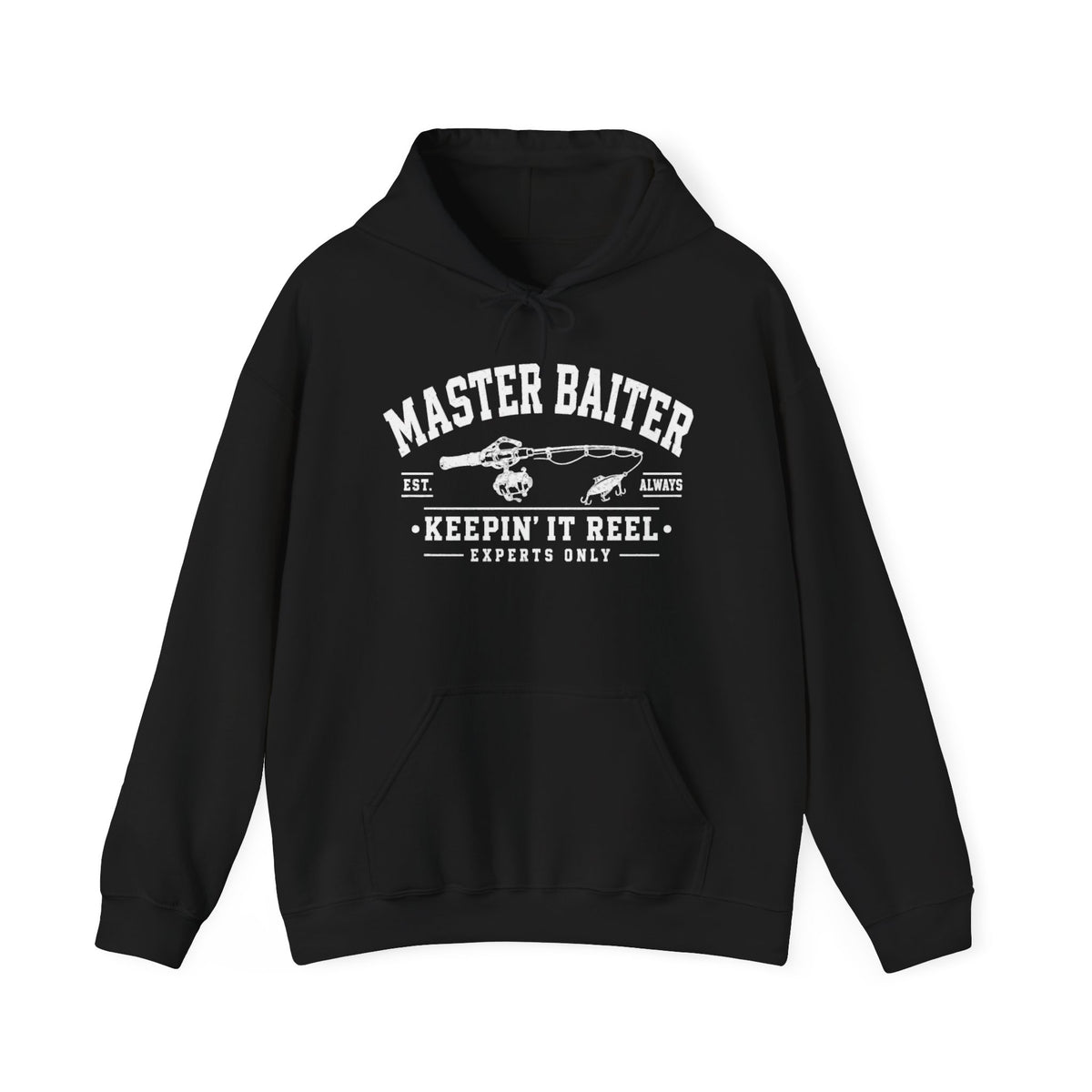 The Master Baiter Front Graphic Hoodie