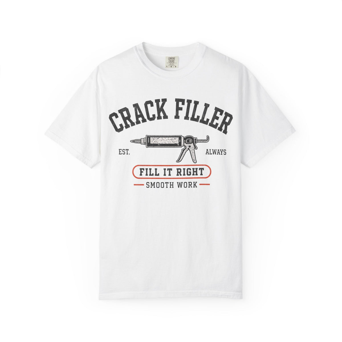 The Crack Filler Front Graphic Tee