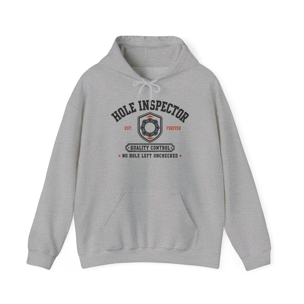 The Hole Inspector Front Graphic Hoodie