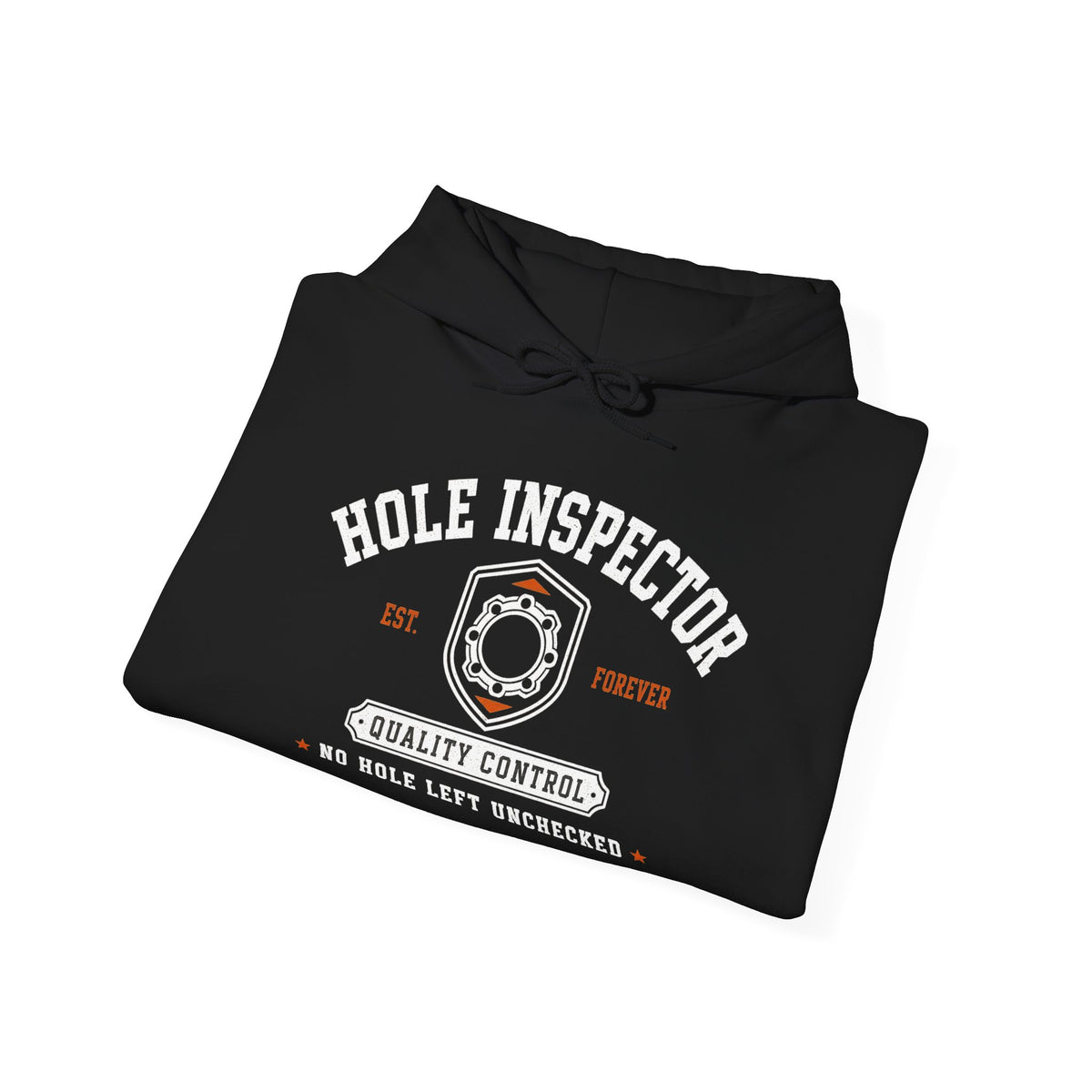 The Hole Inspector Front Graphic Hoodie