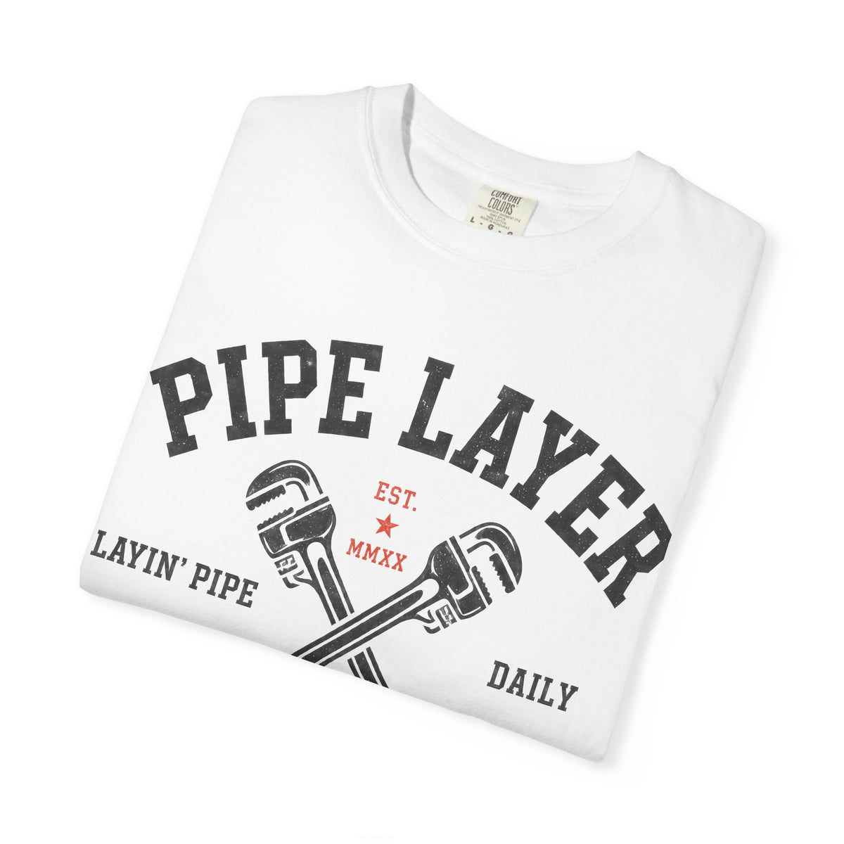 The Pipe Layer Front Graphic Tee