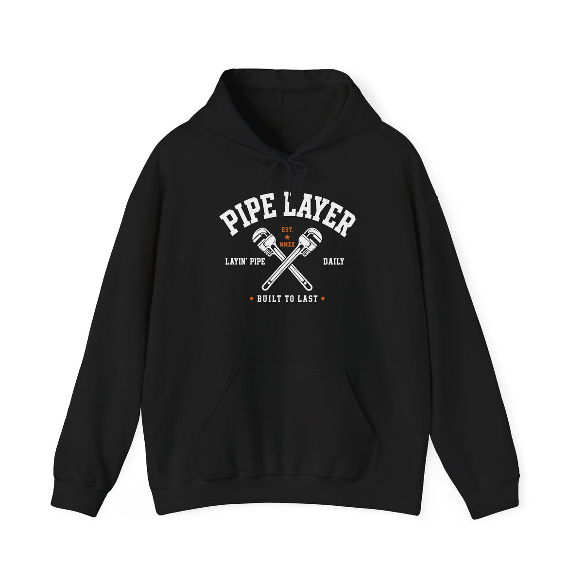The Pipe Layer Front Graphic Hoodie