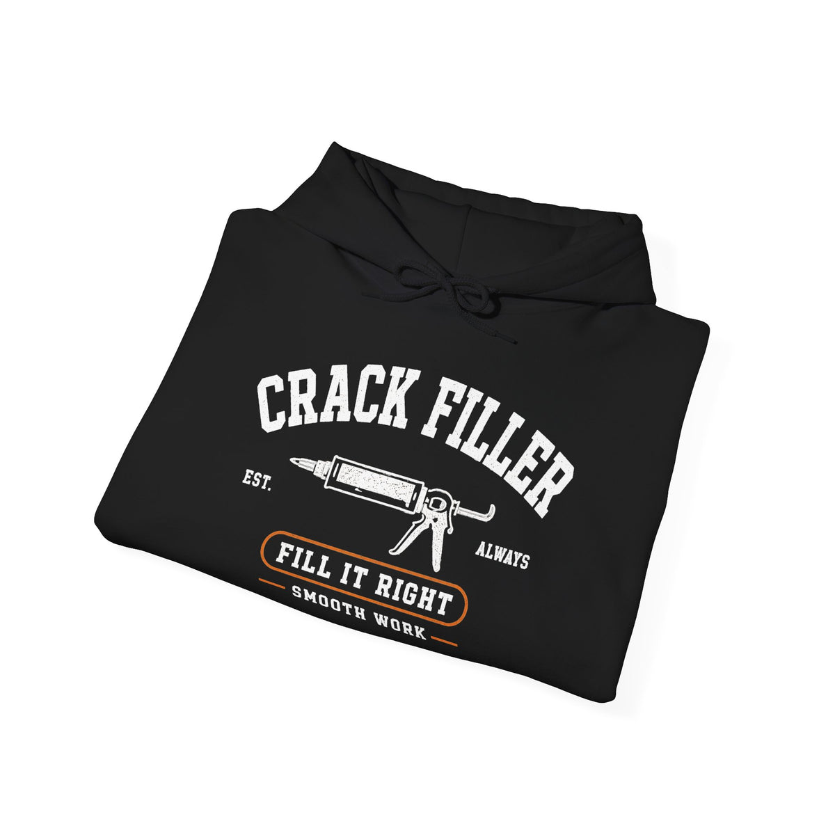 The Crack Filler Front Graphic Hoodie