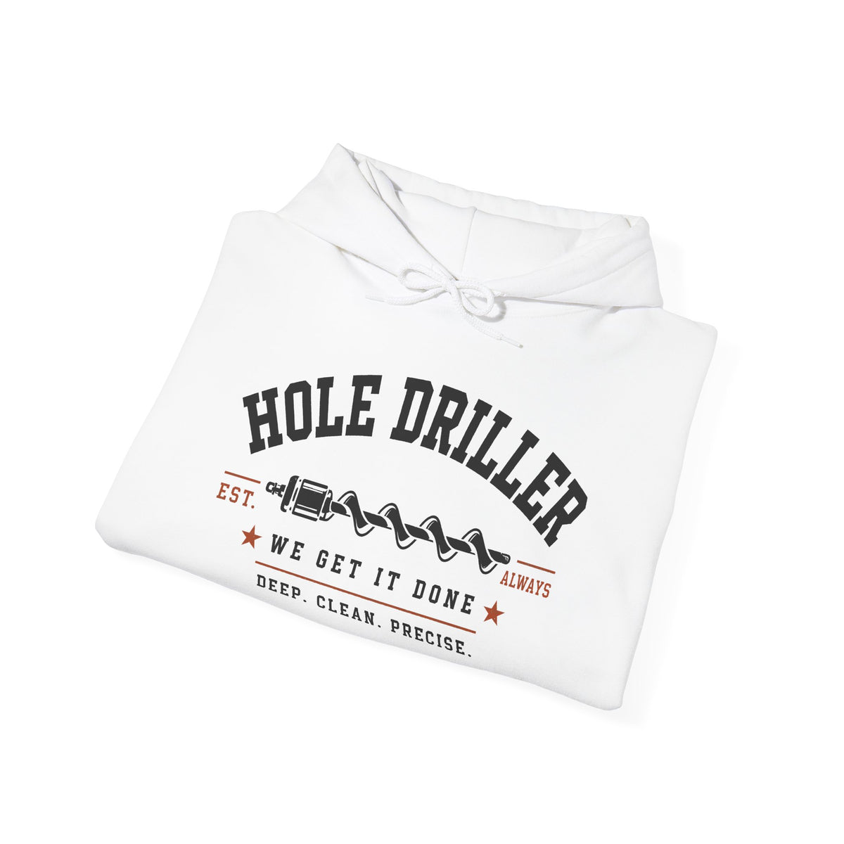 The Hole Driller Front Graphic Hoodie