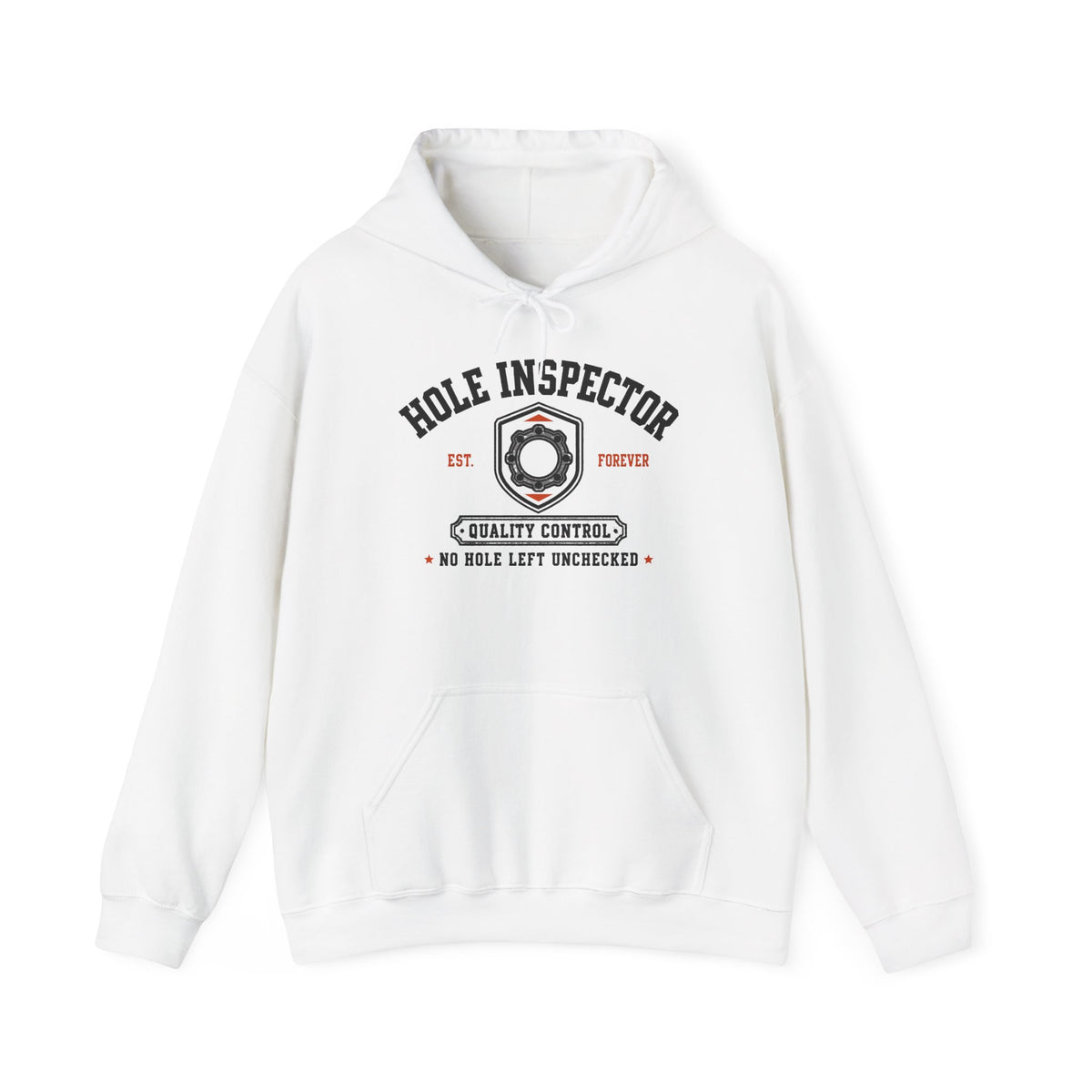 The Hole Inspector Front Graphic Hoodie