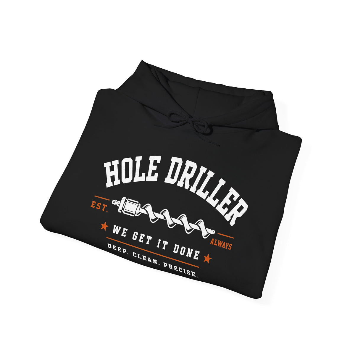 The Hole Driller Front Graphic Hoodie
