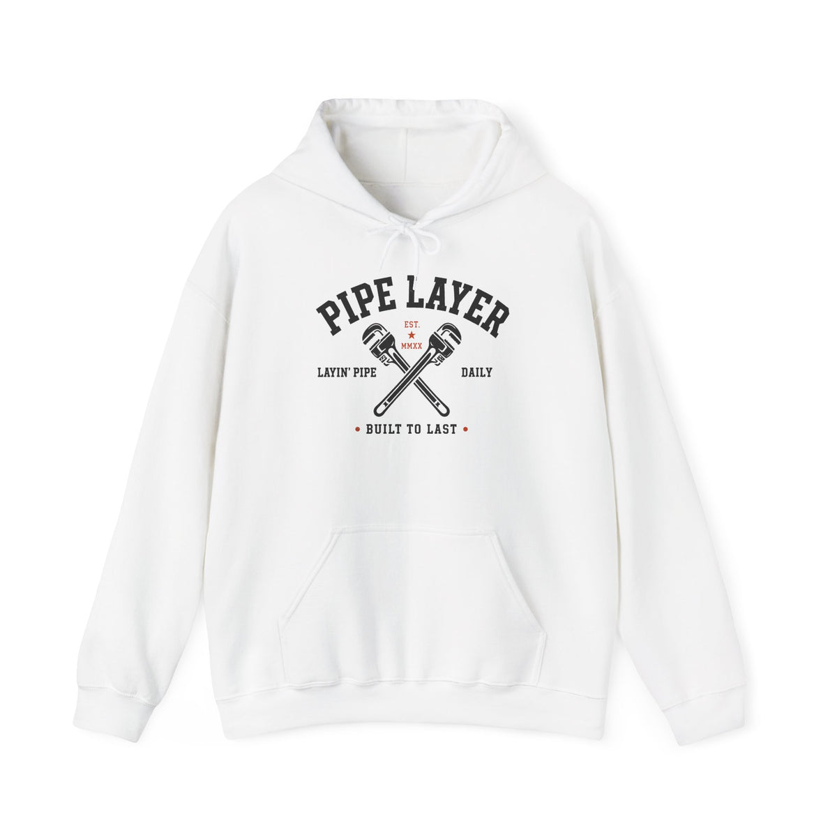 The Pipe Layer Front Graphic Hoodie