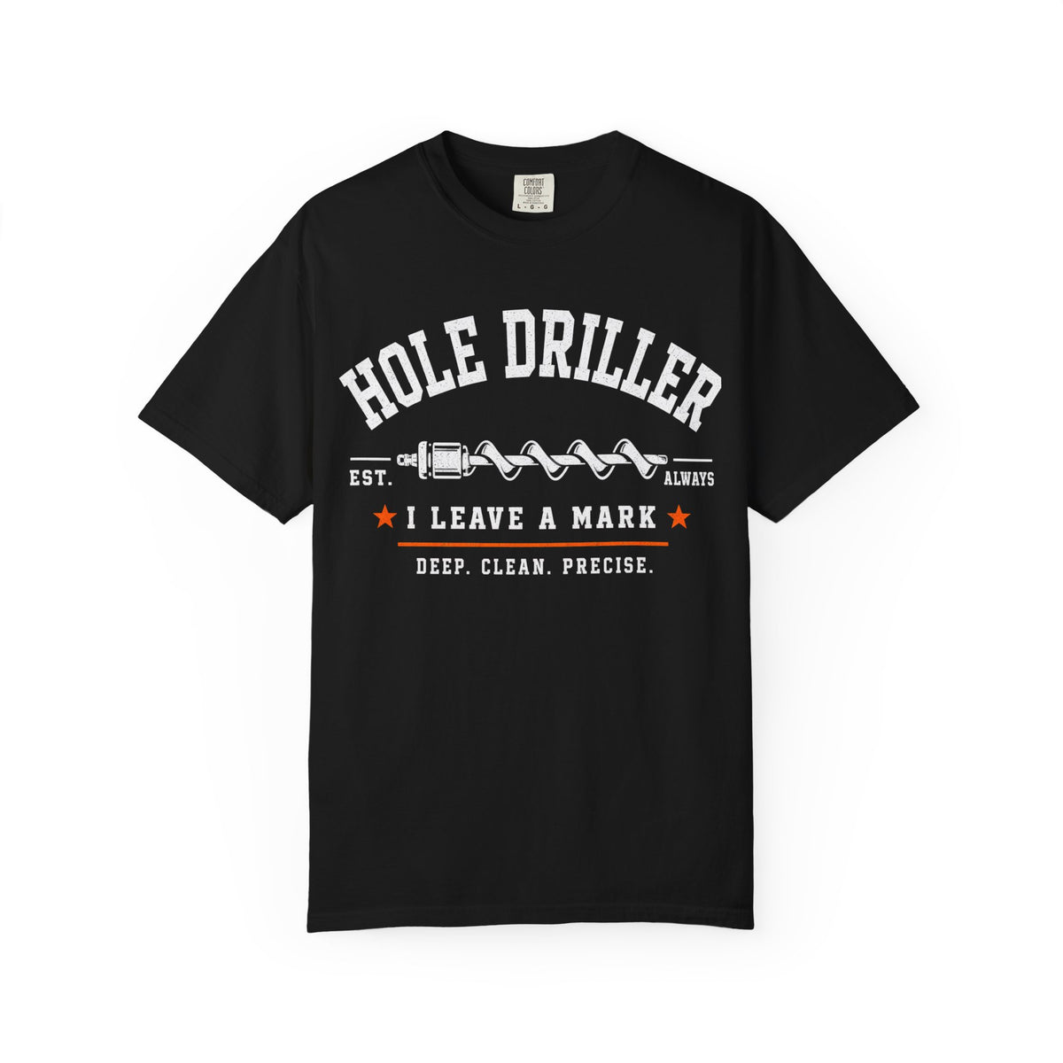 The Hole Driller Front Graphic Tee
