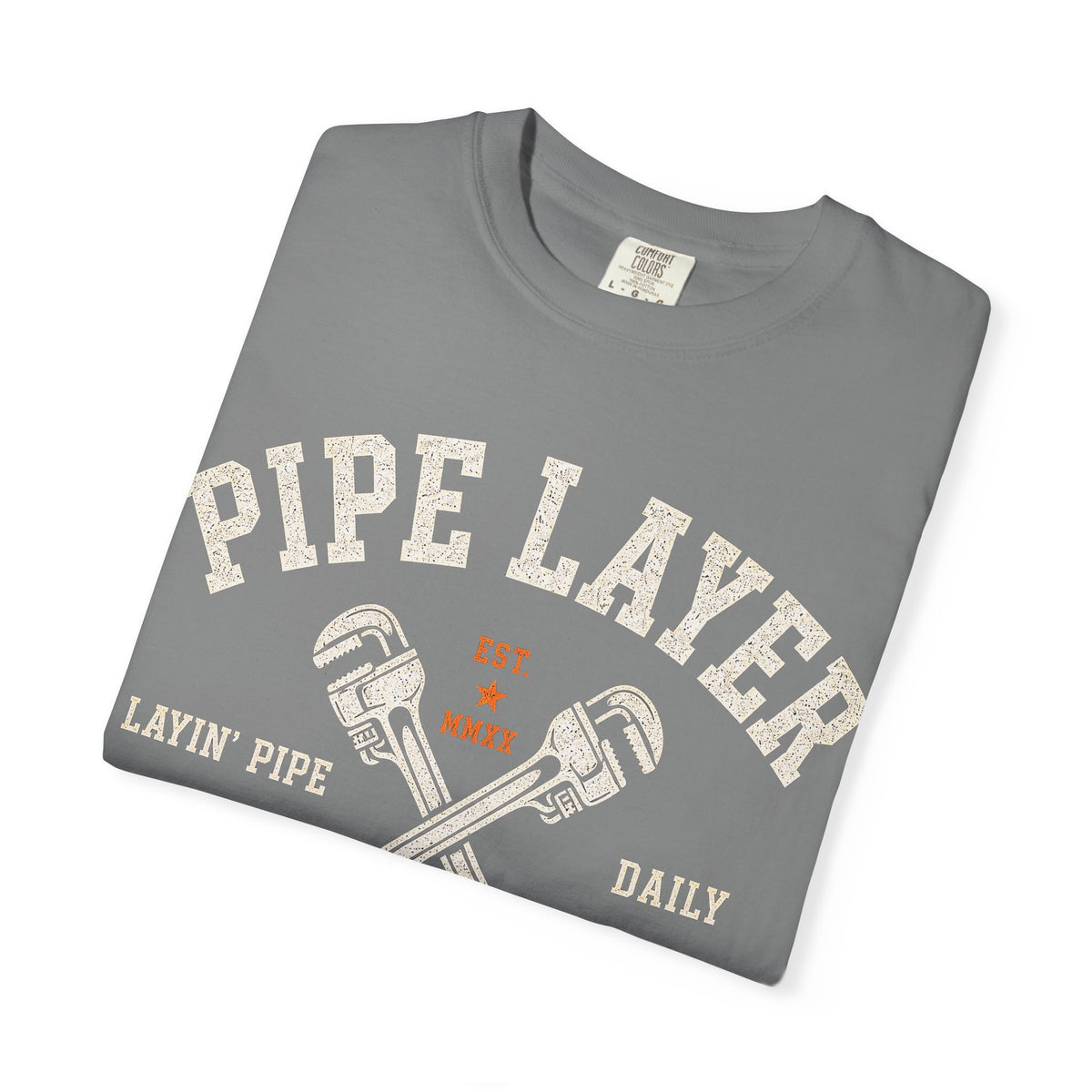The Pipe Layer Front Graphic Tee
