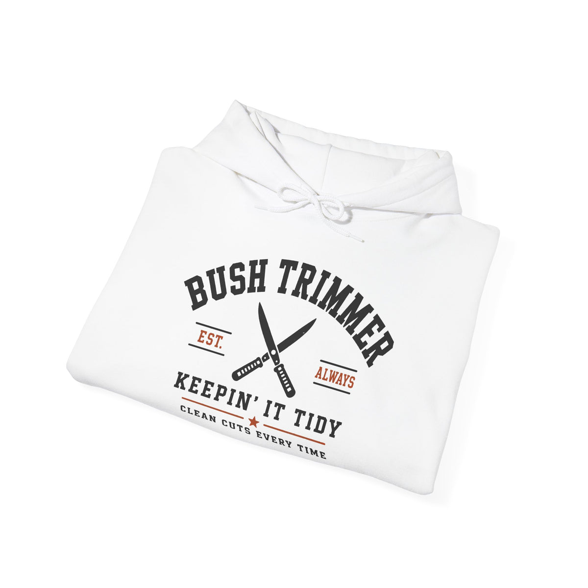 The Bush Trimmer Front Graphic Hoodie