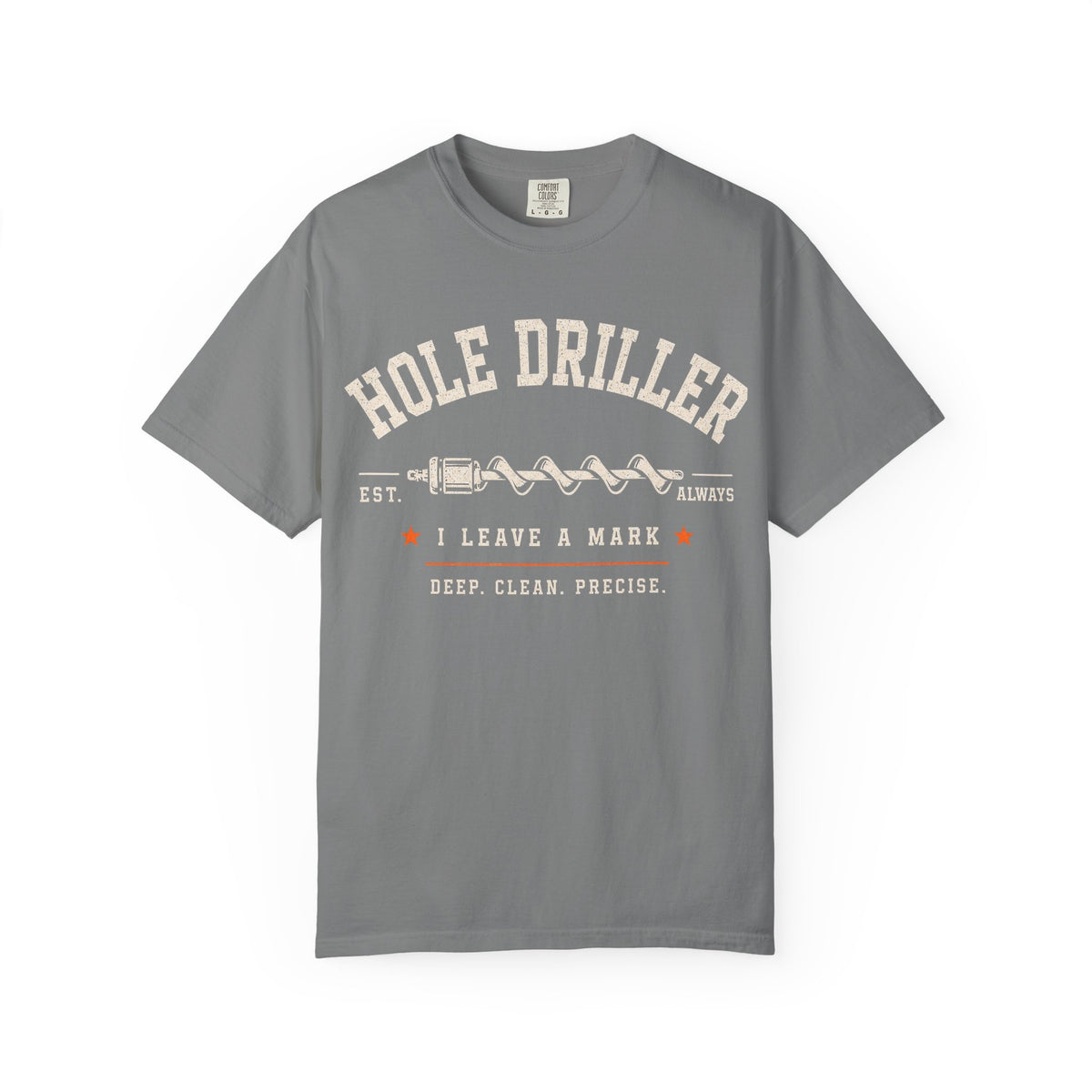 The Hole Driller Front Graphic Tee
