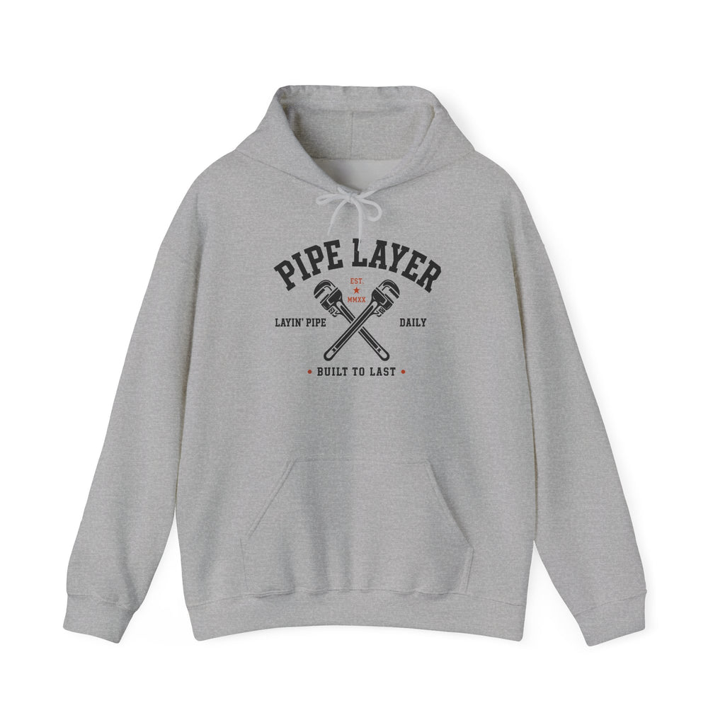 The Pipe Layer Front Graphic Hoodie