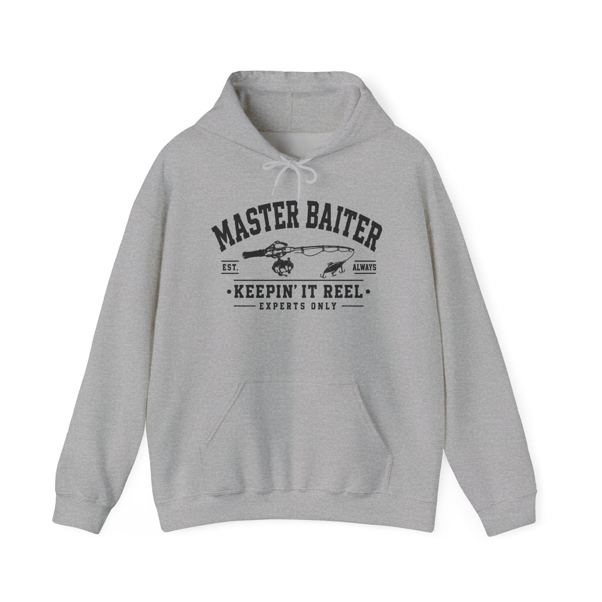 The Master Baiter Front Graphic Hoodie