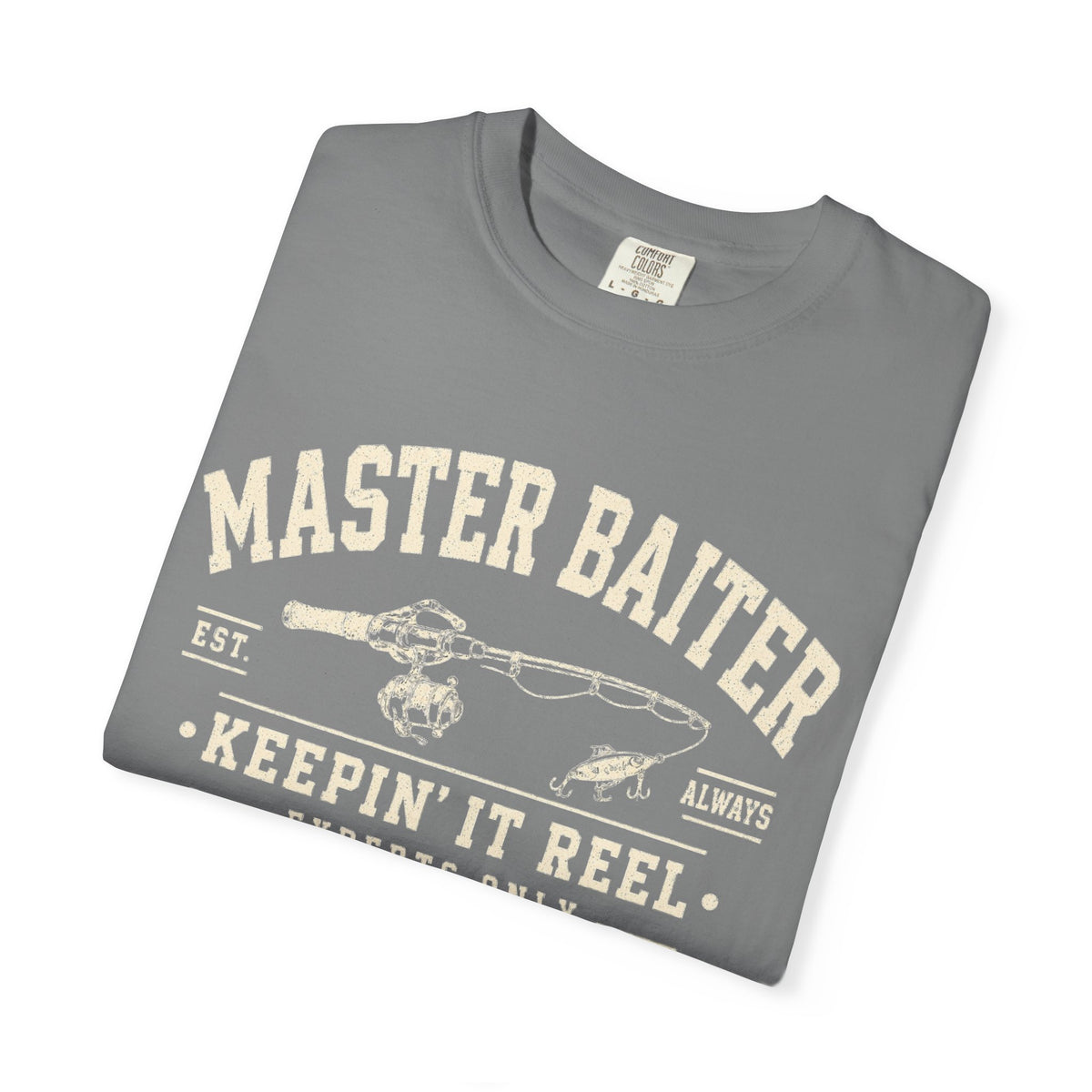 The Master Baiter Front Graphic Tee