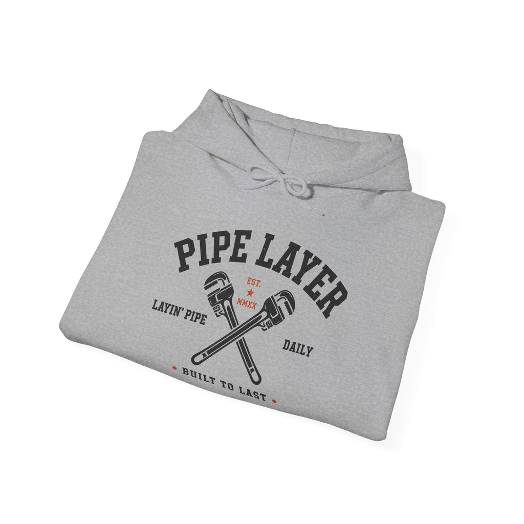 The Pipe Layer Front Graphic Hoodie