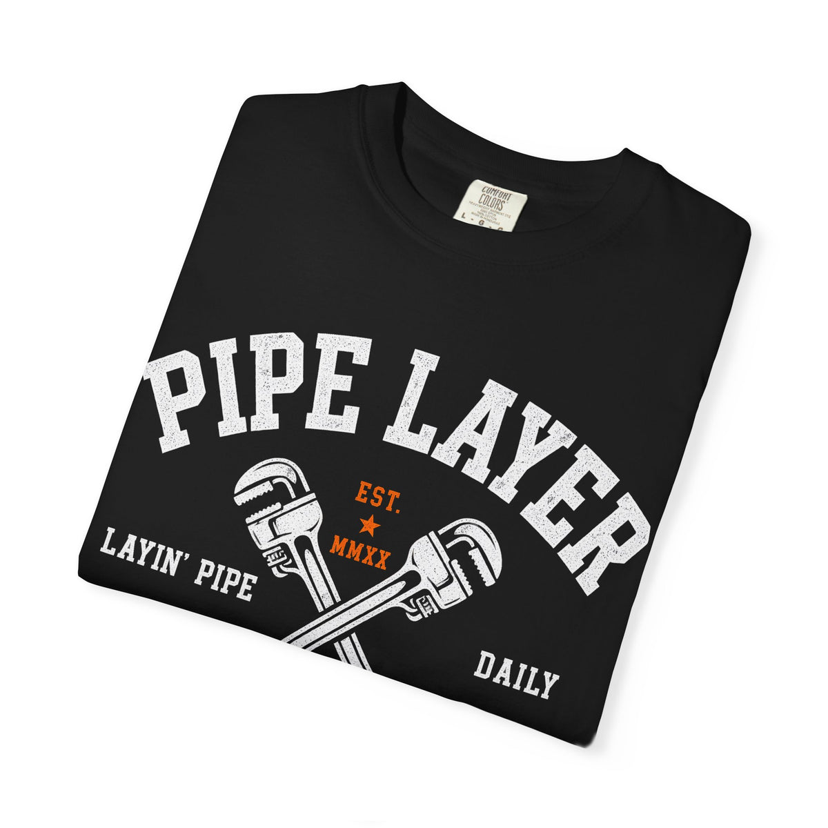 The Pipe Layer Front Graphic Tee