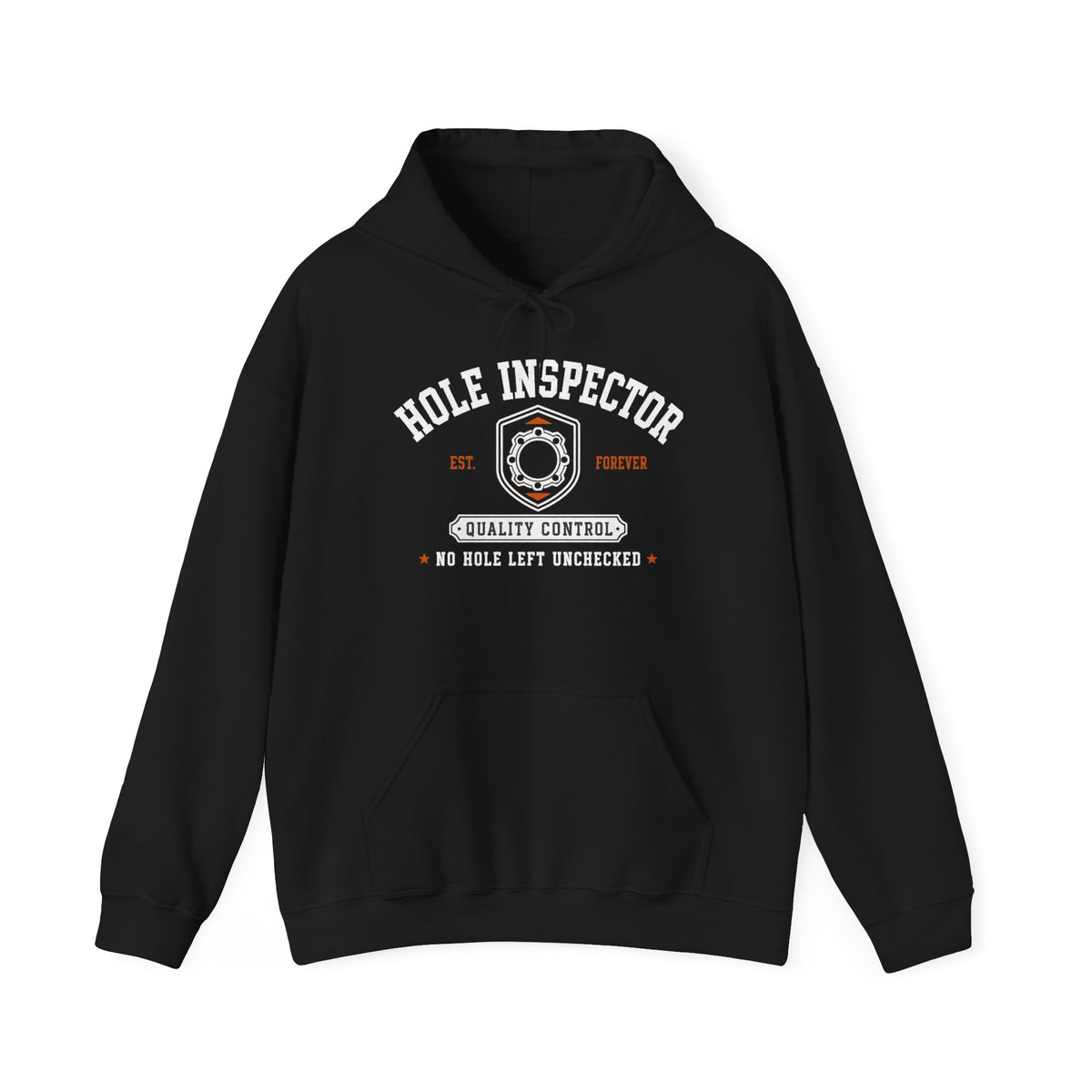 The Hole Inspector Front Graphic Hoodie
