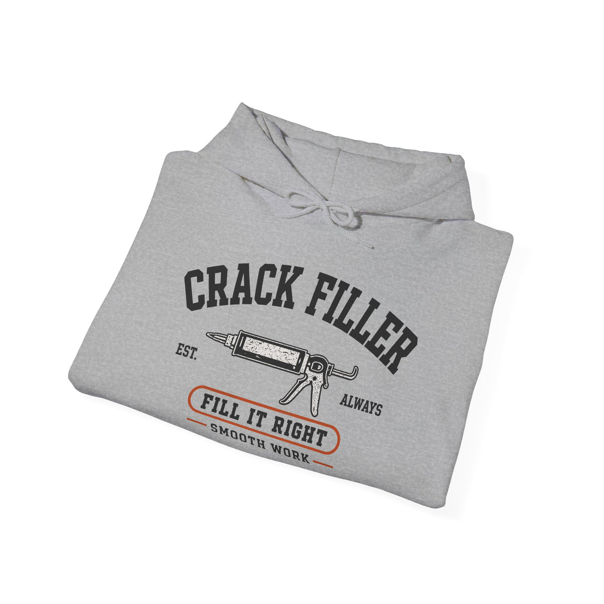 The Crack Filler Front Graphic Hoodie