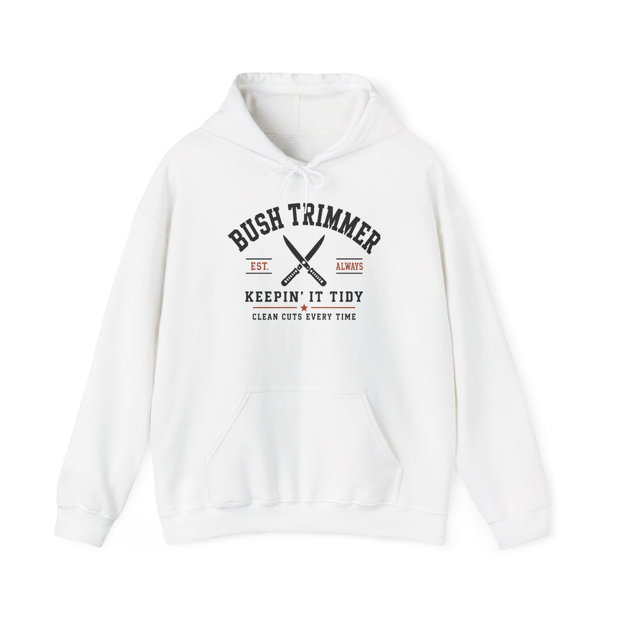 The Bush Trimmer Front Graphic Hoodie