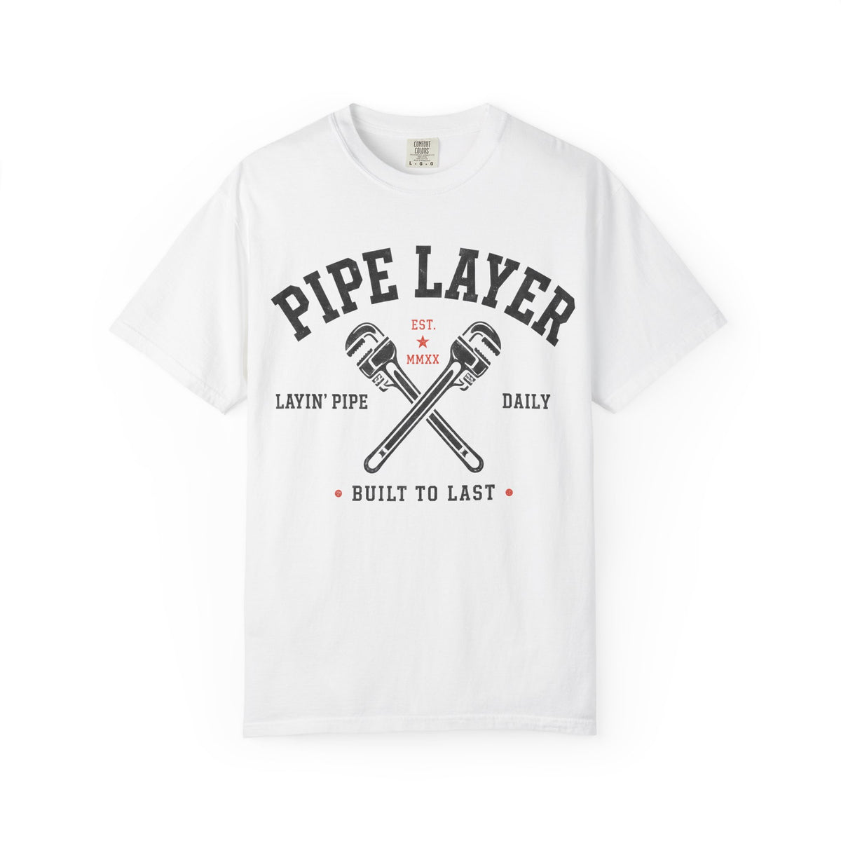 The Pipe Layer Front Graphic Tee