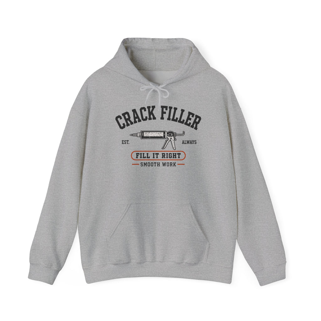 The Crack Filler Front Graphic Hoodie