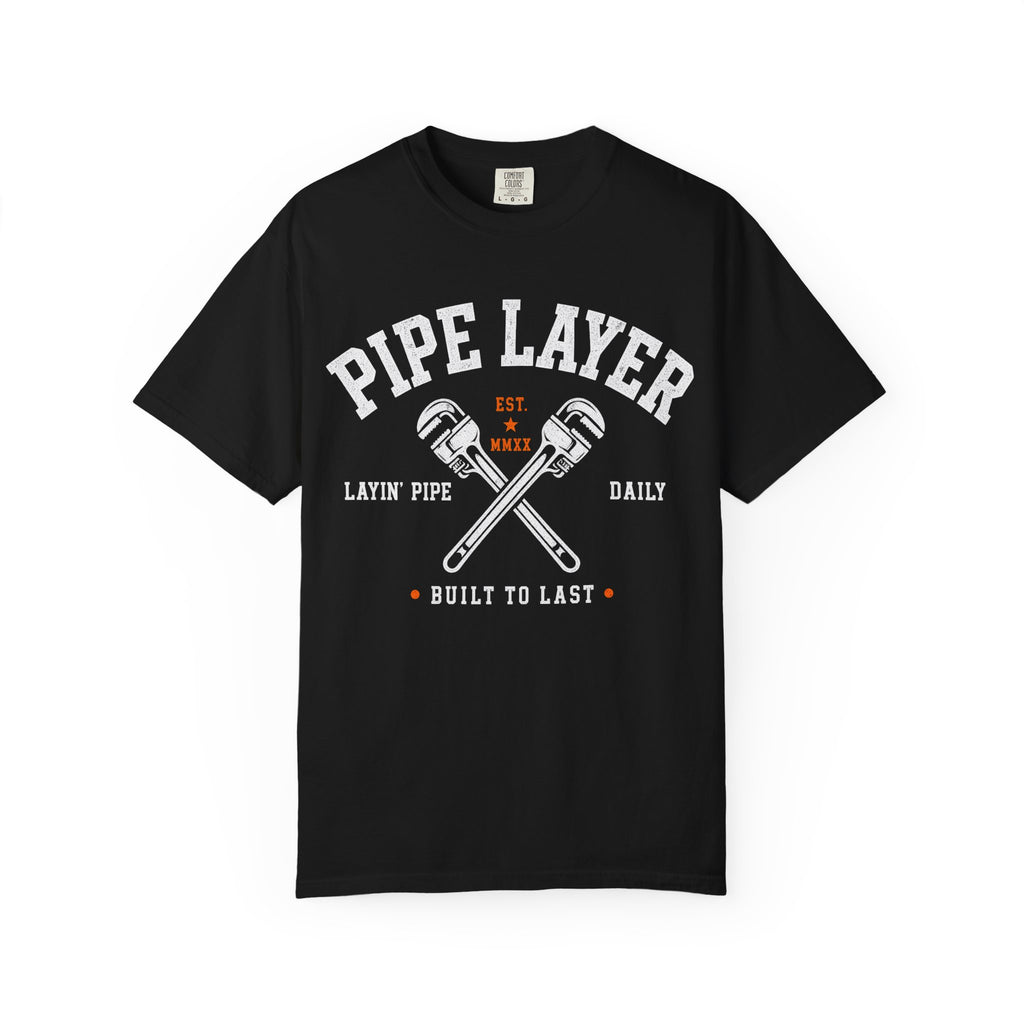The Pipe Layer Front Graphic Tee