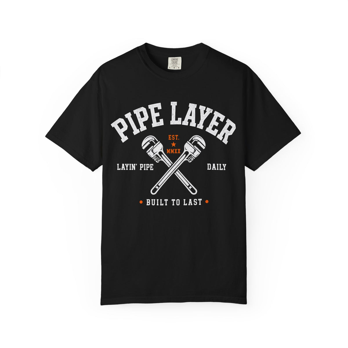 The Pipe Layer Front Graphic Tee