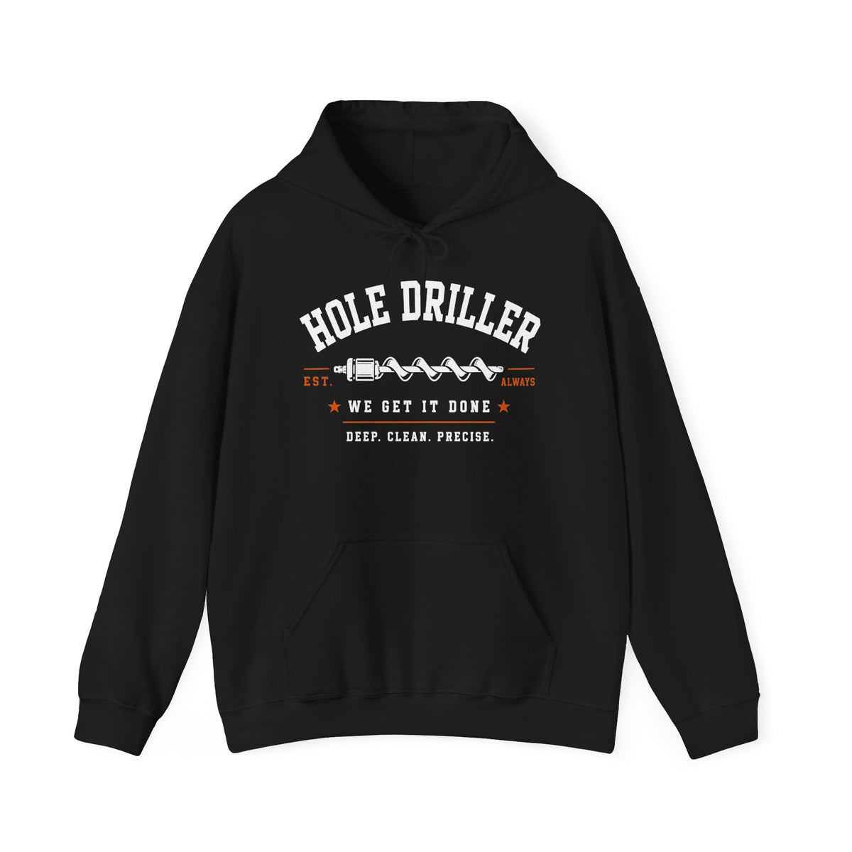 The Hole Driller Front Graphic Hoodie