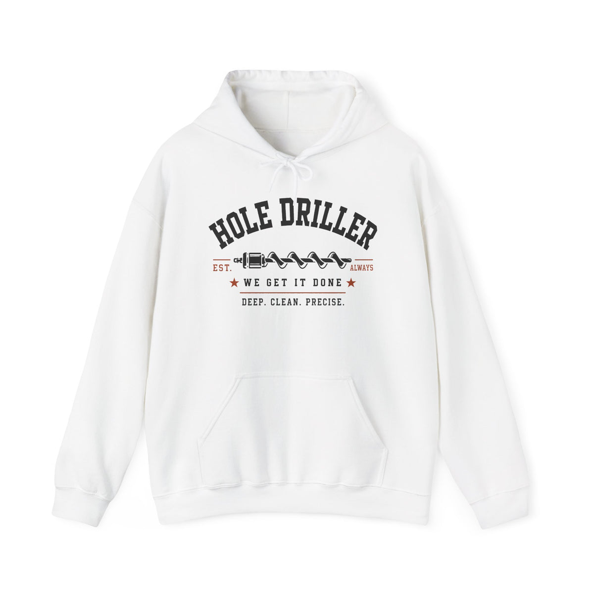 The Hole Driller Front Graphic Hoodie