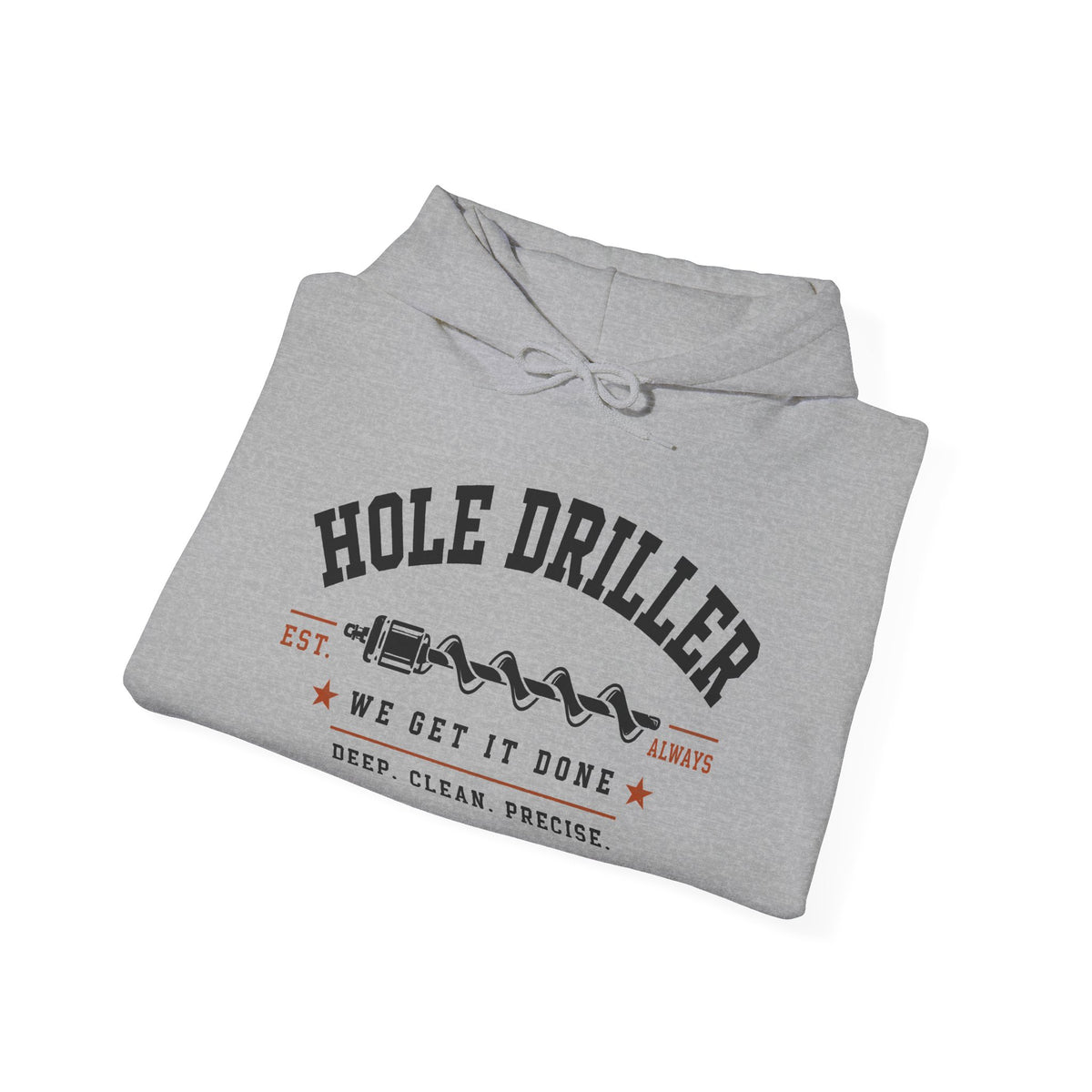 The Hole Driller Front Graphic Hoodie
