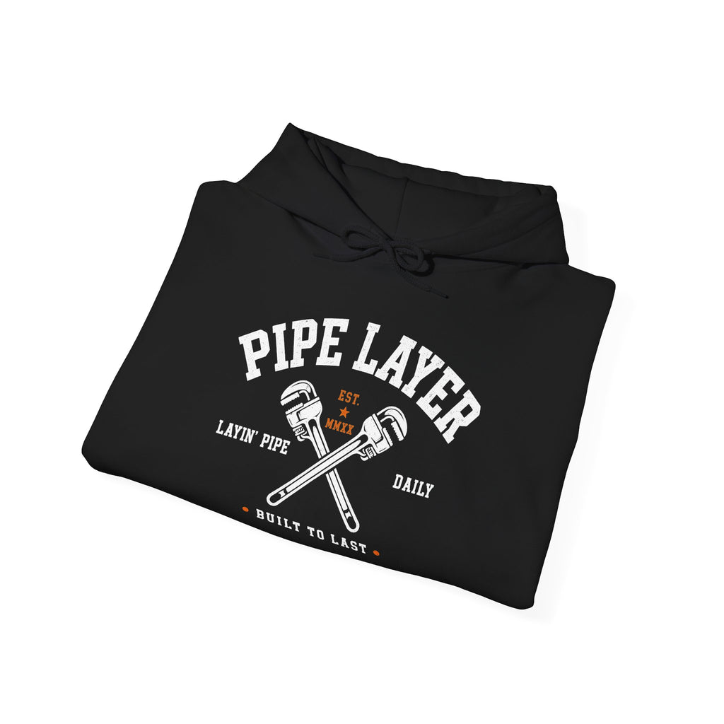 The Pipe Layer Front Graphic Hoodie