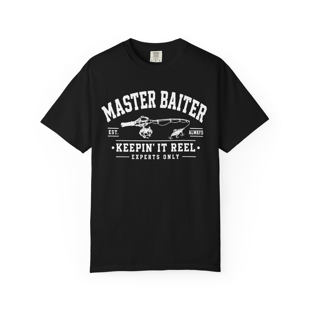 The Master Baiter Front Graphic Tee