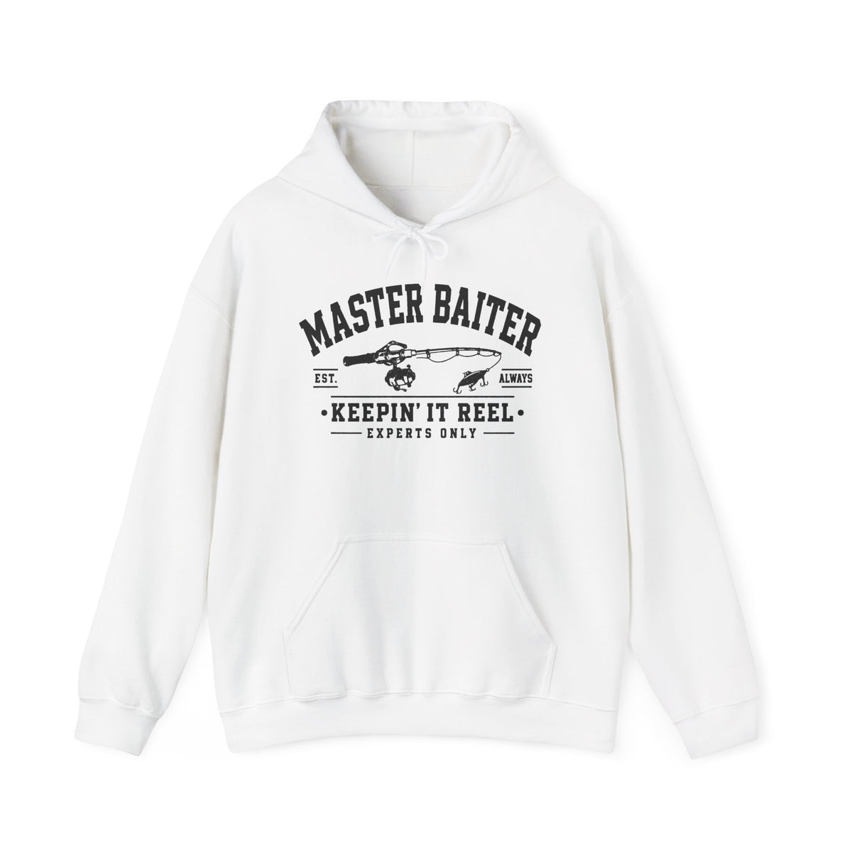The Master Baiter Front Graphic Hoodie