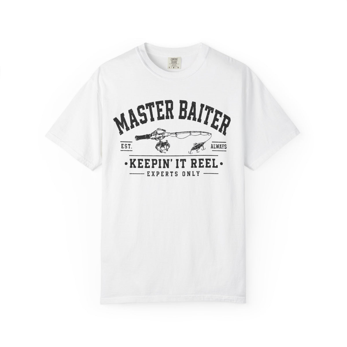 The Master Baiter Front Graphic Tee