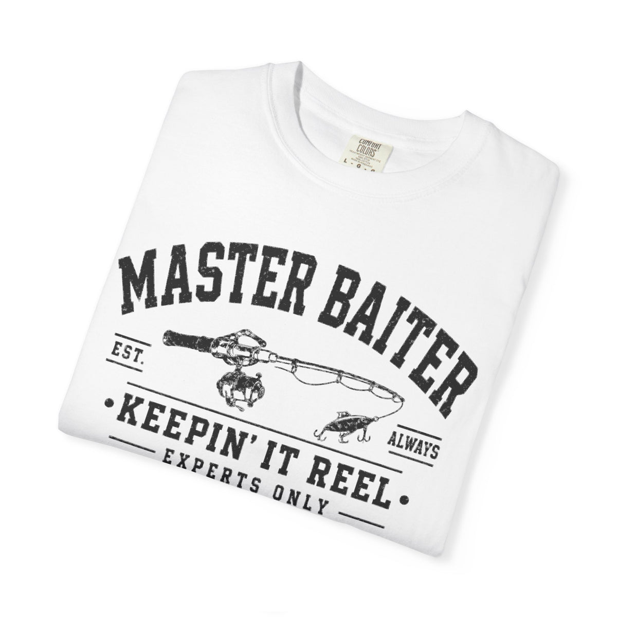 The Master Baiter Front Graphic Tee