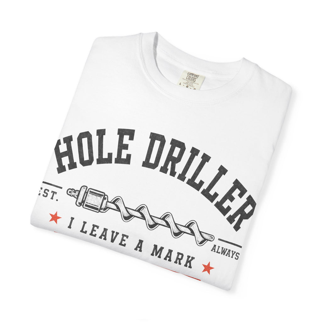 The Hole Driller Front Graphic Tee