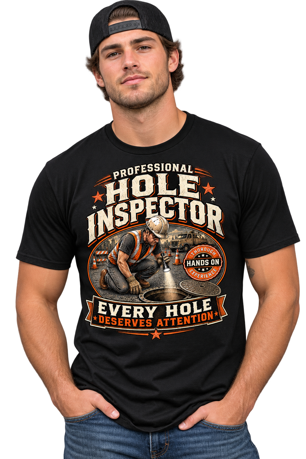 Hole Inspector Loud Tee