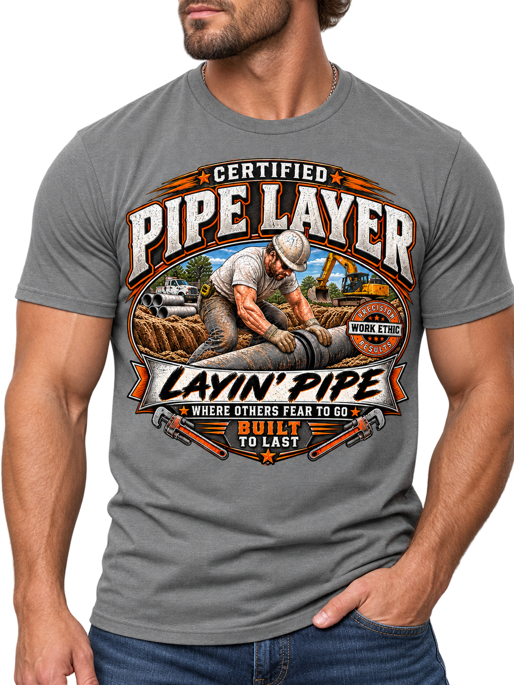 Pipe Layer Loud Tee