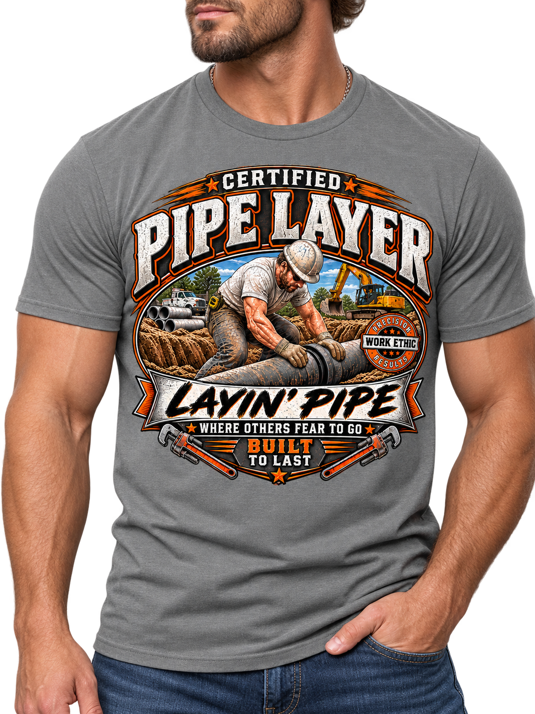 Pipe Layer Loud Tee