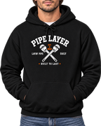 The Pipe Layer Front Graphic Hoodie