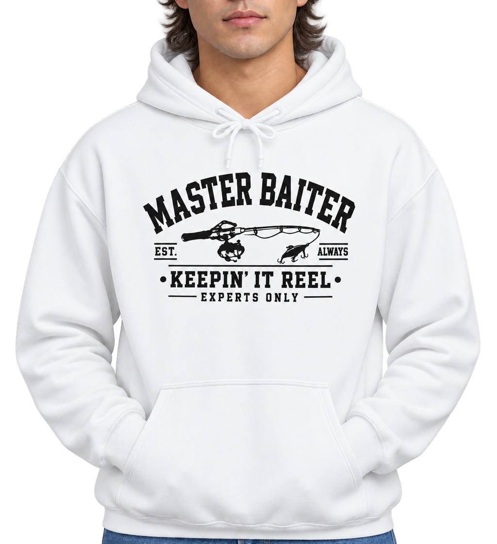 The Master Baiter Front Graphic Hoodie