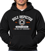 The Hole Inspector Front Graphic Hoodie