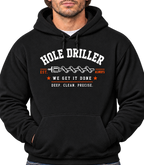 The Hole Driller Front Graphic Hoodie