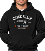 The Crack Filler Front Graphic Hoodie