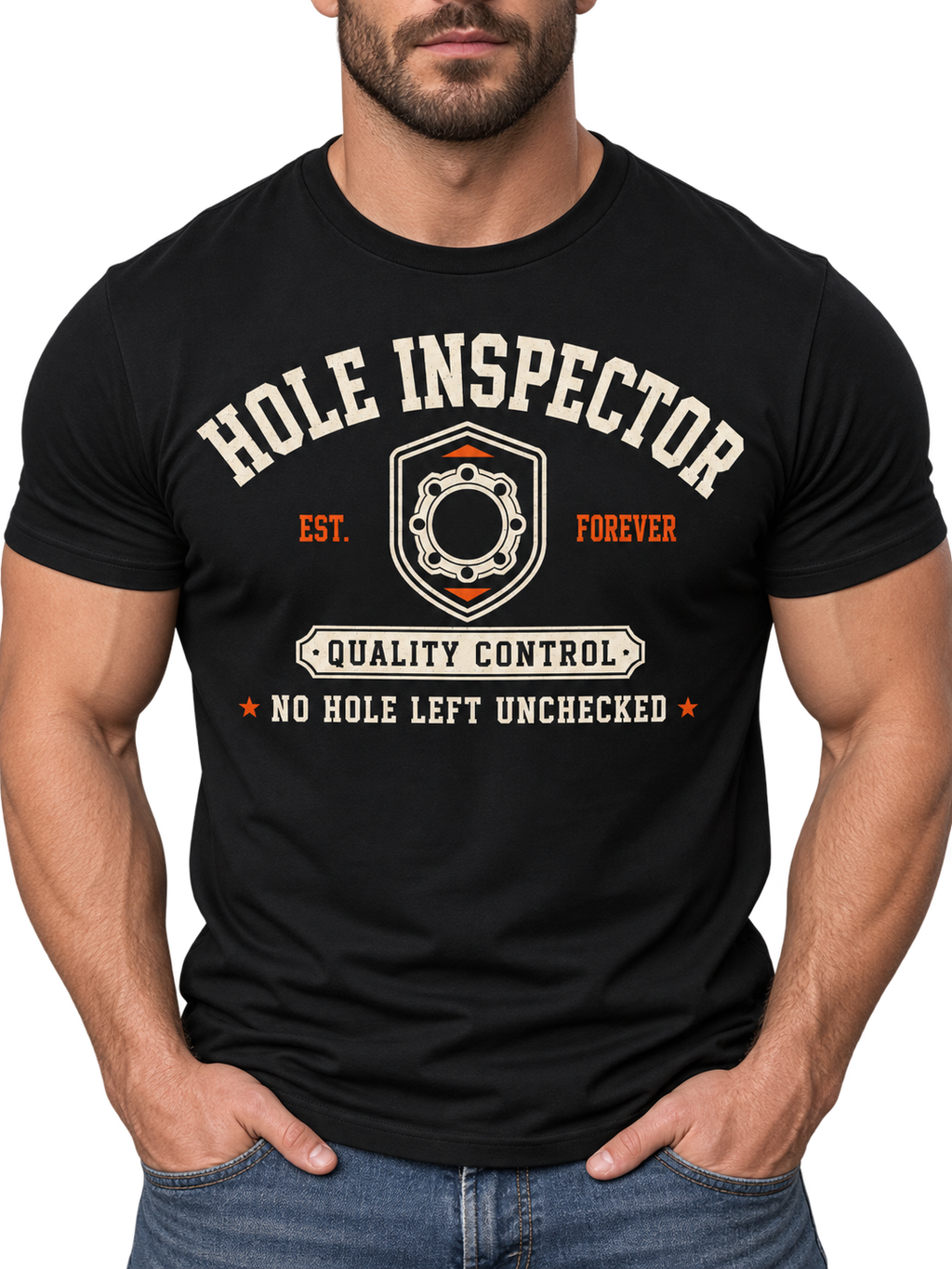 The Hole Inspector Tee