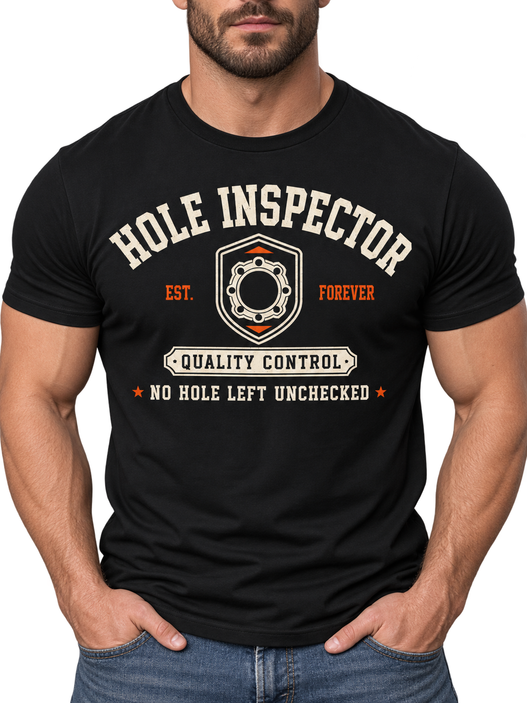 The Hole Inspector Tee