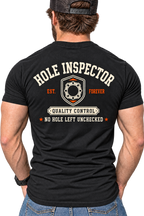The Hole Inspector Back Graphic Tee