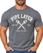The Pipe Layer Front Graphic Tee